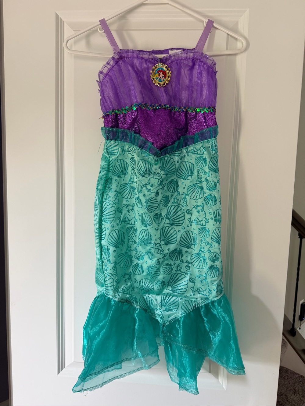 Disney Purple and Teal Mermaid Dress-Up Costume